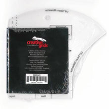 Load image into Gallery viewer, Cutting Ruler, CREATIVE GRIDS Face Mask Tamplate (with self-grips)
