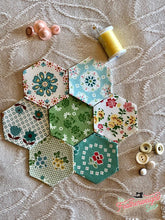 Load image into Gallery viewer, 1 1/2&quot; Inch Hexagon Iron-On Papers For English Paper Piecing x 50
