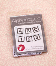 Load image into Gallery viewer, Alphabitties - Alphabet &amp; Number Tags by It&#39;s Sew Emma
